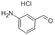 3-AMINO-BENZALDEHYDE HCL Struktur