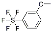 1-Methoxy-3-(pentafluorosulfanyl)benzene Structure