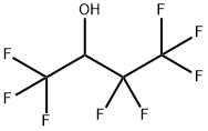 1,1,1,3,3,4,4,4-OCTAFLUORO-2-BUTANOL 化学構造式