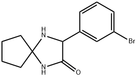 3-(3-BroMophenyl)-1,4-diazaspiro[4.4]nonan-2-one|3-(3-溴苯基)-1,4-二氮杂螺[4.4]壬烷-2-酮