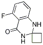 5-氟螺[1,2,3,4-四氢喹唑啉-2,1'-环丁烷]-4-酮,1272756-02-1,结构式