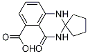 4-Oxospiro[1,2,3,4-tetrahydroquinazoline-2,1'-cyclopentane]-5-carboxylic Acid Struktur