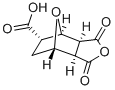 4,7-Epoxyisobenzofuran-5-carboxylic acid, octahydro-1,3-dioxo-, (3a-al pha,4-beta,5-alpha,7-beta,7a-alpha)- Struktur