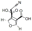 (1S,2S,3R,4R,6S)-6-(cyanomethyl)-7-oxabicyclo[2.2.1]heptane-2,3-dicarb oxylic acid 结构式