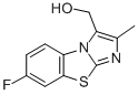 7-FLUORO-2-METHYLIMIDAZO[2,1-B]BENZOTHIAZOLE-3-METHANOL Struktur