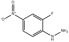 2-FLUORO-4-NITRO-PHENYL HYDRAZINE Structure