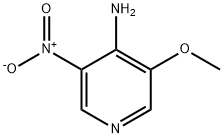 4-Amino-3-methoxy-5-nitropyridine,127356-39-2,结构式