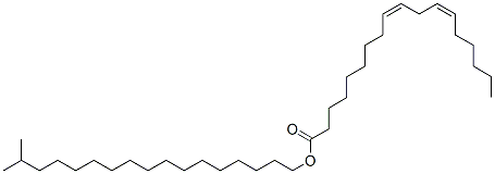 リノール酸イソステアリル 化学構造式