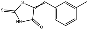 (5E)-2 - 巯基-5 - (3 - 甲基苄基)-1,3 - 噻唑-4(5H) - 酮 结构式