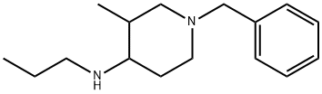 (3R,4R)-1-Benzyl-3-Methyl-N-propylpiperidin-4-aMine 化学構造式