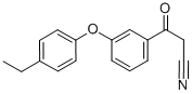 3-(4-ETHYLPHENOXY)-BETA-OXO-BENZENEPROPANENITRILE|