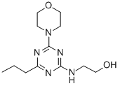 127390-77-6 2-(4-morpholino-6-propyl-1,3,5-triazin-2-yl)aminoethanol