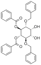 DL-1,4-BIS-O-(PHENYLMETHYL)5,6-DIBENZOATE-MYO-INOSITOL Structure