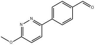 4-(6-Methoxypyridazin-3-yl)benzaldehyde|