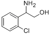 DL-2-氯苯基甘氨醇 结构式