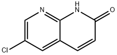 6-氯-1,8-二氮杂萘-2(1H)-酮,127446-42-8,结构式