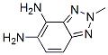 2H-Benzotriazole-4,5-diamine,  2-methyl- Structure