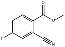 methyl 2-cyano-4-fluorobenzoate Structure