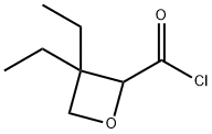 2-옥세탄카르보닐클로라이드,3,3-디에틸-(9CI)