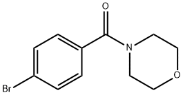 4-(吗啉-4-羰基)溴苯,127580-92-1,结构式