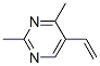 Pyrimidine, 5-ethenyl-2,4-dimethyl- (9CI) Structure