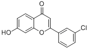 2-(3-CHLOROPHENYL)-7-HYDROXY-4H-CHROMEN-4-ONE Structure