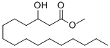 3-HYDROXYHEXADECANOIC ACID METHYL ESTER Structure