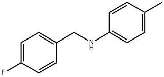 N-(4-Fluorobenzyl)-4-Methylaniline, 97% Structure