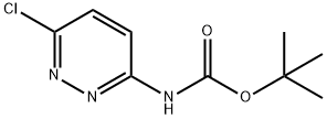 3-(N-叔丁氧羰基-氨基)-6-氯哒嗪,1276056-86-0,结构式