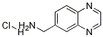 喹喔啉-6-基甲胺盐酸盐, 1276056-88-2, 结构式