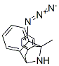 3-azido-5-methyl-10,11-dihydro-5H-dibenzo(a,d)cyclohepten-5,10-imine,127627-58-1,结构式
