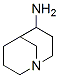 1-AZABICYCLO[3.3.1]NONAN-4-AMINE, (1R,4S,5R)-REL- 化学構造式