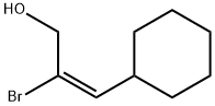 2-BROMO-3-CYCLOHEXYL-PROP-2-EN-1-OL Struktur