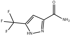 5-(TrifluoroMethyl)pyrazole-3-carboxaMide Structure