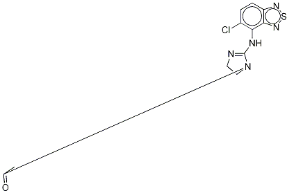 N-Acetyl Tizanidine-D4 结构式