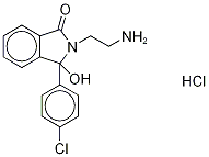 2-(2-Aminoethyl)-3-(4-chlorophenyl)-3-hydroxyphthalimidine-d4Hydrochloride(마진돌대사산물)