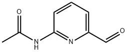 N-(6-forMylpyridin-2-yl)acetaMide 化学構造式