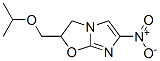 3-nitro-7-(propan-2-yloxymethyl)-6-oxa-1,4-diazabicyclo[3.3.0]octa-2,4 -diene 结构式