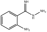 Benzenecarboximidic  acid,  2-amino-,  hydrazide 化学構造式