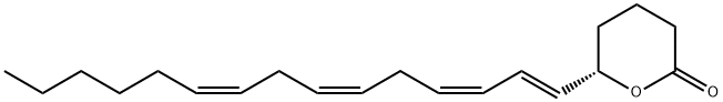 5(S)-HETE LACTONE 化学構造式