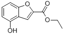 ETHYL 4-HYDROXYBENZOFURAN-2-CARBOXYLATE Struktur