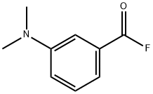 Benzoyl fluoride, 3-(dimethylamino)- (9CI) Structure