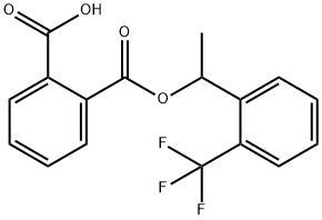 2-((1-(2-(trifluoroMethyl)phenyl)ethoxy)carbonyl)benzoic acid|2 - ((1-(2-(三氟甲基)苯基)乙氧基)羰基)苯甲酸