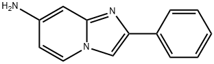 2-PHENYL-IMIDAZO[1,2-A]PYRIDIN-7-AMINE Structure