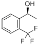(S)-1-[2-(トリフルオロメチル)フェニル]エタノール 化学構造式