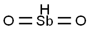 antimony dioxide 化学構造式