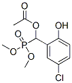 127890-30-6 Phosphonic acid, (acetyloxy)(5-chloro-2-hydroxyphenyl)methyl-, dimethyl ester