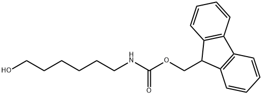 6-(FMOC-アミノ)-1-ヘキサノール 化学構造式