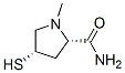 2-Pyrrolidinecarboxamide,4-mercapto-1-methyl-,(2S-cis)-(9CI)|