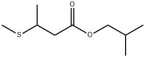 2-METHYLPROPYL 3-(METHYLTHIO)BUTANOATE Struktur